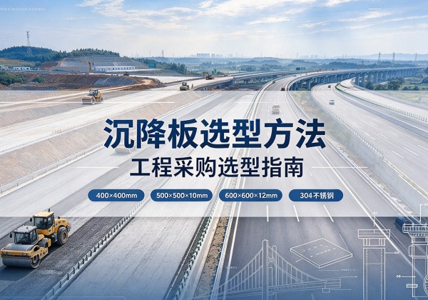 齐河沉降板选择方法