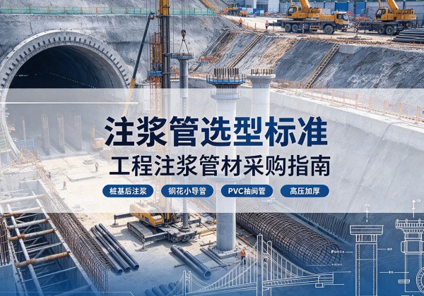 齐河注浆管选型标准